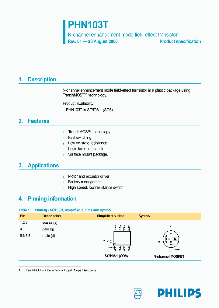 PHN103T_284641.PDF Datasheet