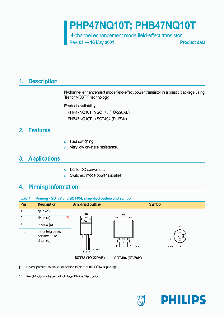 PHP47NQ10T_242333.PDF Datasheet