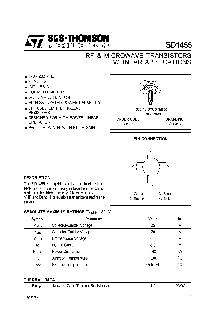 SD1455_294143.PDF Datasheet