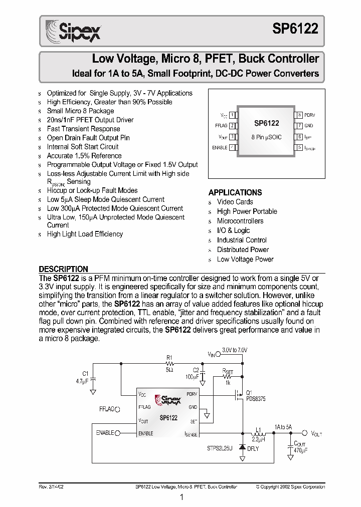 SP6122ACU_294425.PDF Datasheet