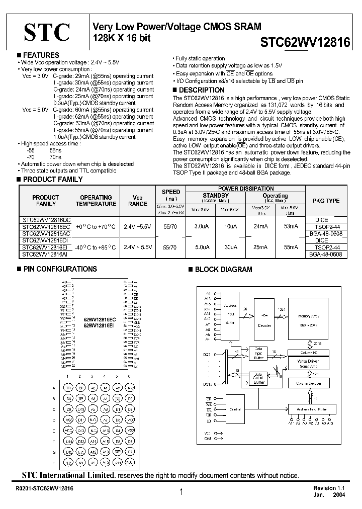 STC62WV12816_240451.PDF Datasheet