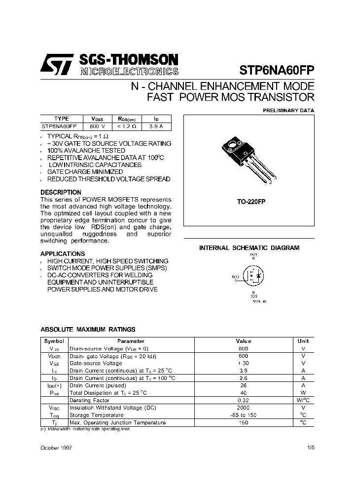 STP6NA60FP_215052.PDF Datasheet