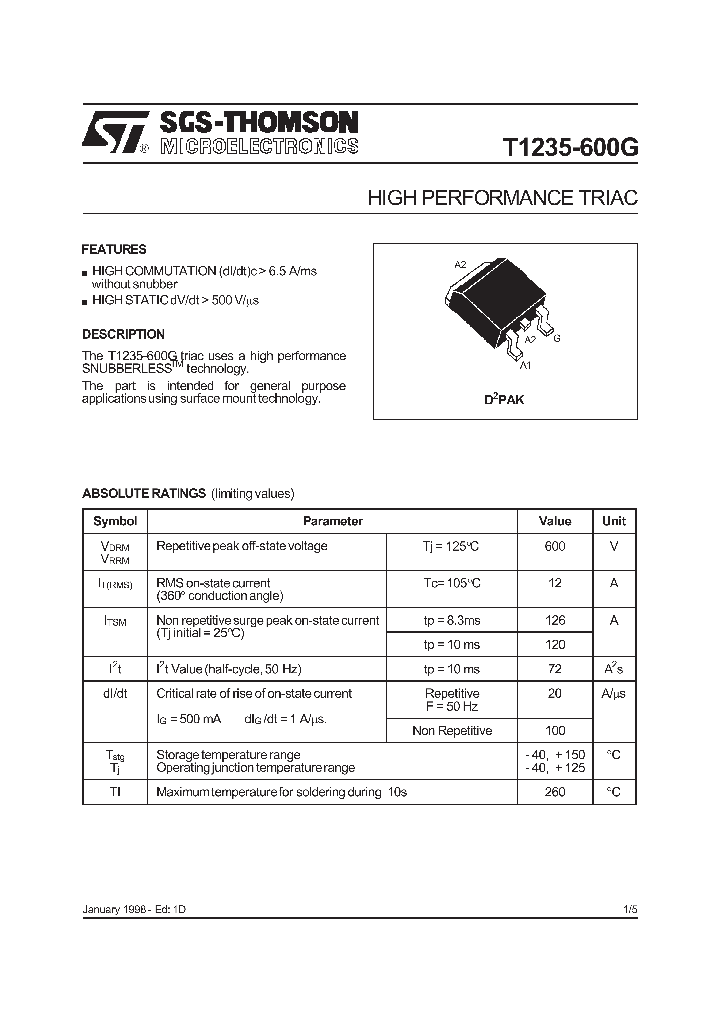 T1235-600G_244718.PDF Datasheet