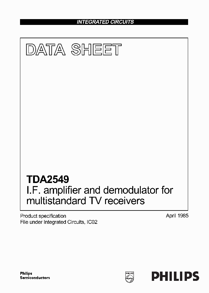 TDA2549_214399.PDF Datasheet