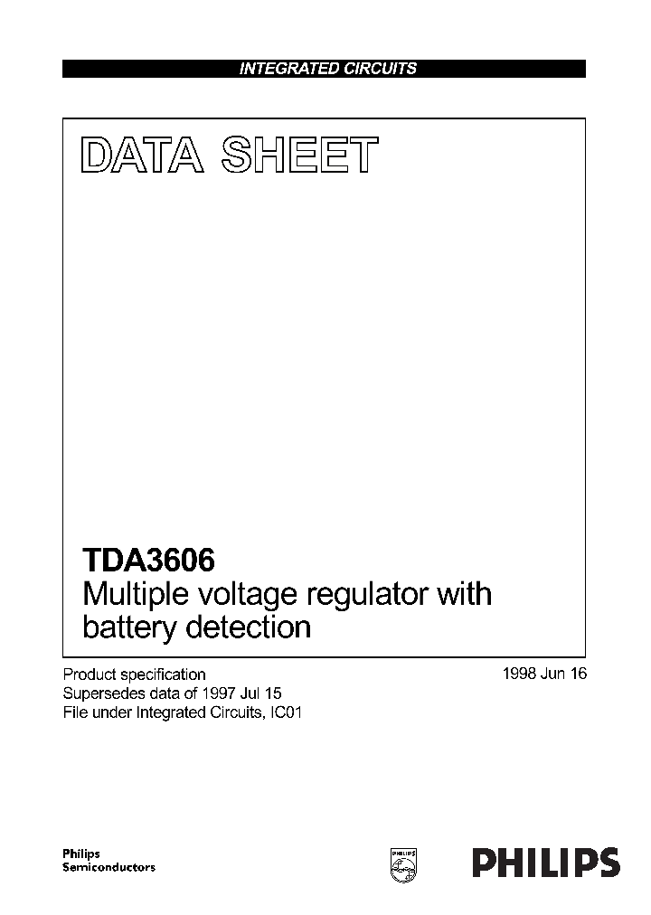 TDA3606_222703.PDF Datasheet