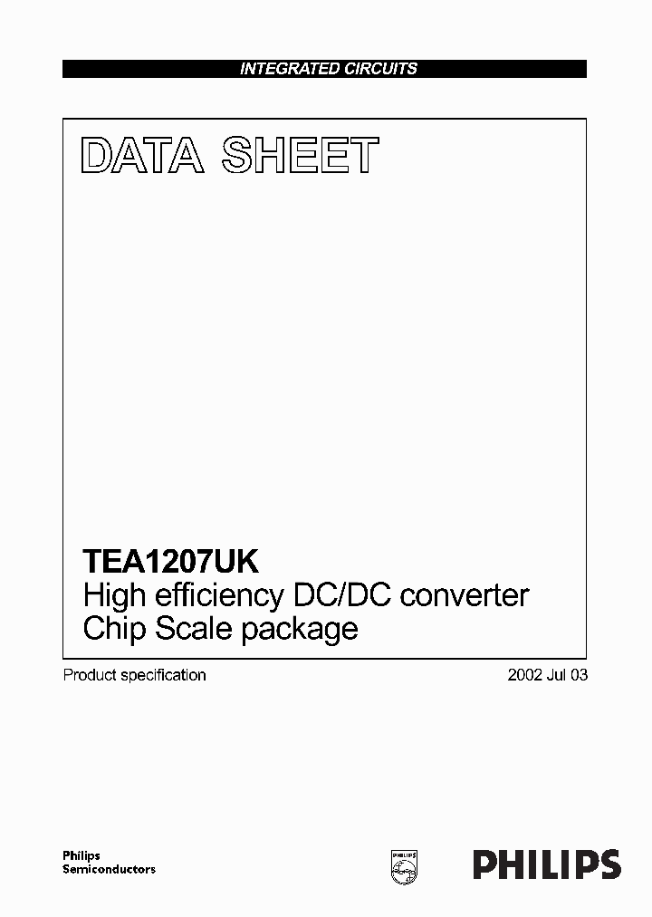 TEA1207UK_297697.PDF Datasheet