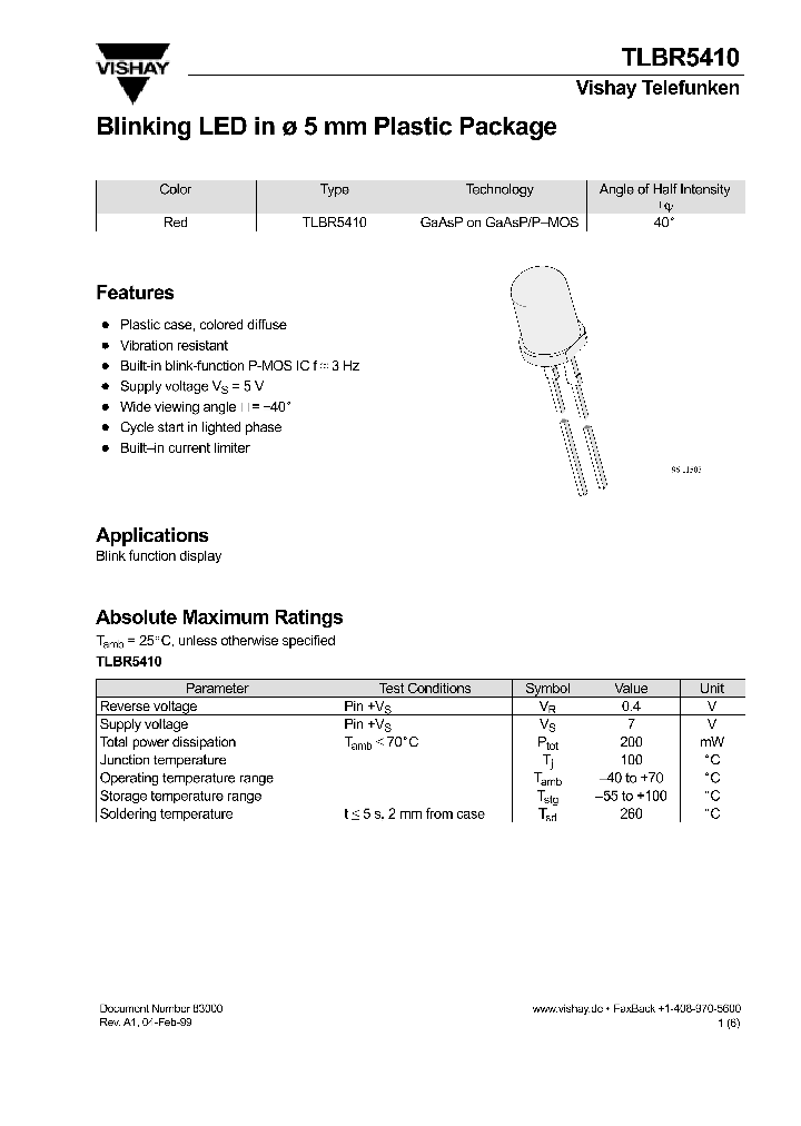 TLBR5410_277530.PDF Datasheet