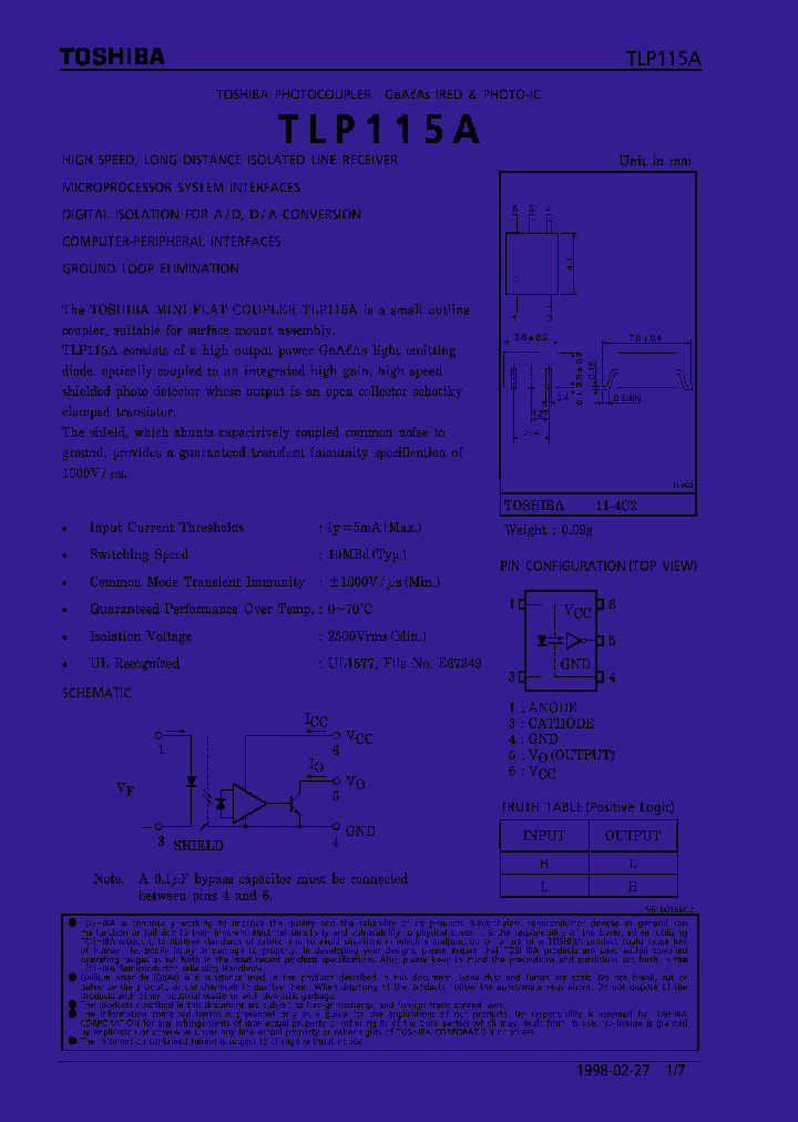 TLP115A_297506.PDF Datasheet