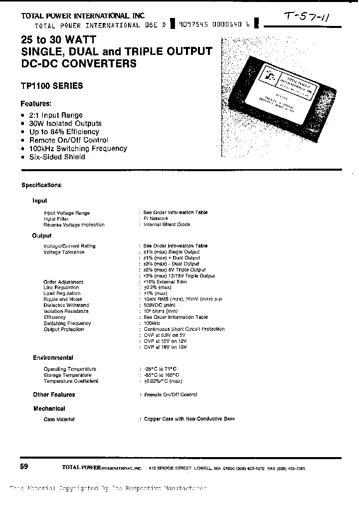 TP1121NBSP_279884.PDF Datasheet