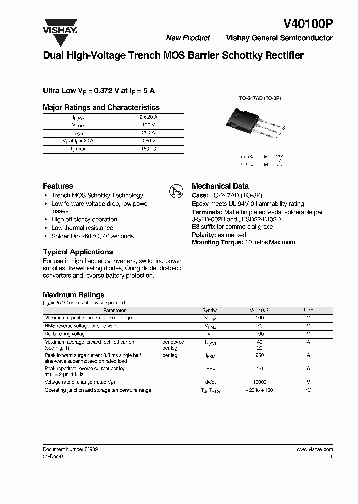 V40100P_285549.PDF Datasheet