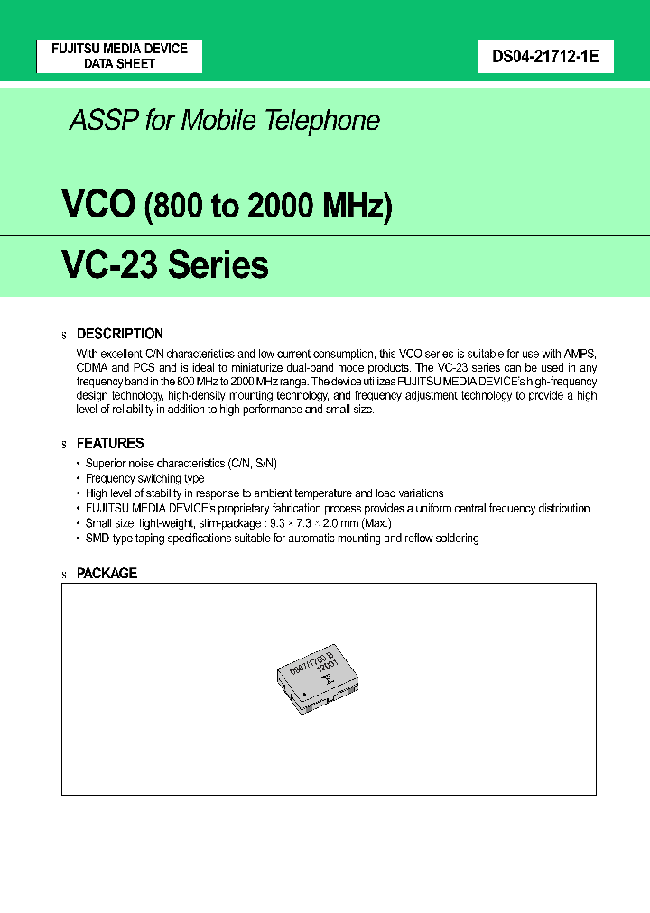 VC-3R0A231_303066.PDF Datasheet