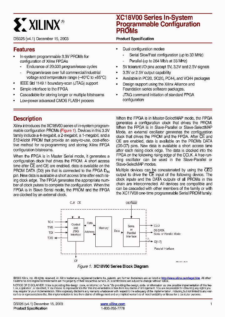 XC18V512_213686.PDF Datasheet
