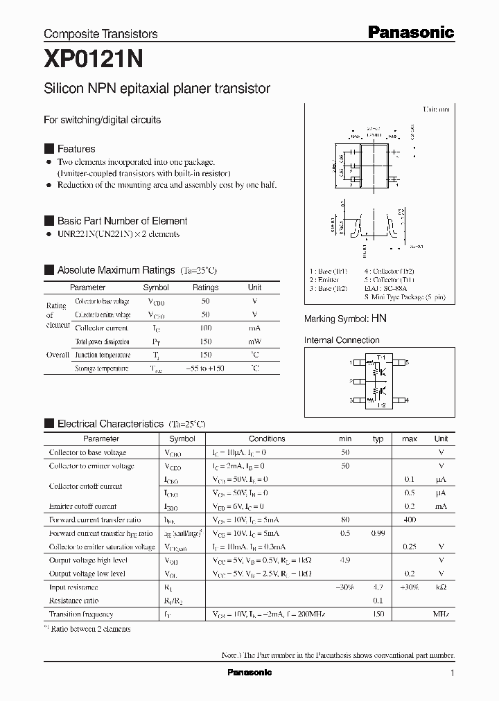 XP0121N_298748.PDF Datasheet