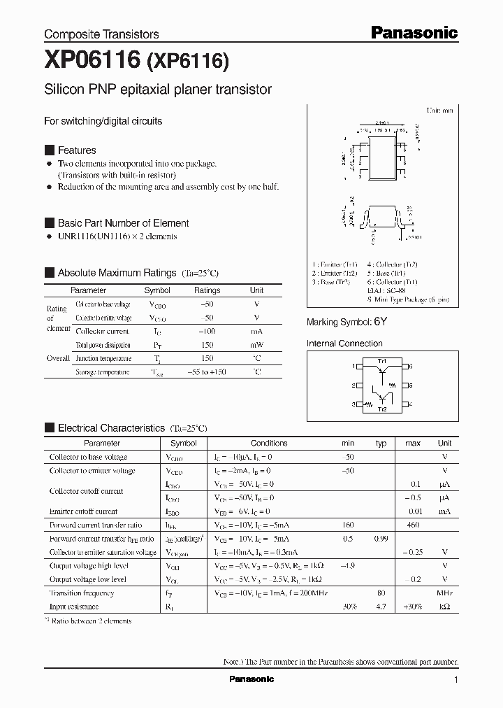 XP6116_282315.PDF Datasheet