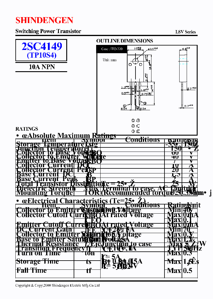 2SC4149_242055.PDF Datasheet