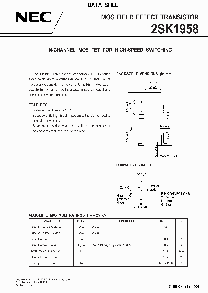 2SK1958_224329.PDF Datasheet