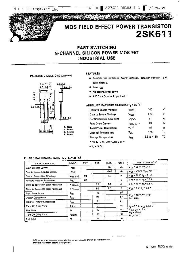 2SK611_220055.PDF Datasheet