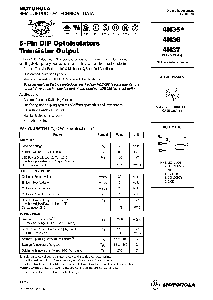 4N35_254557.PDF Datasheet