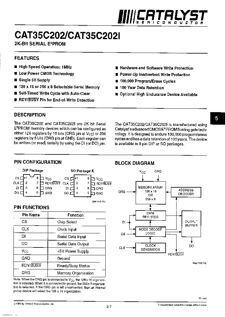 CAT35C202_239365.PDF Datasheet