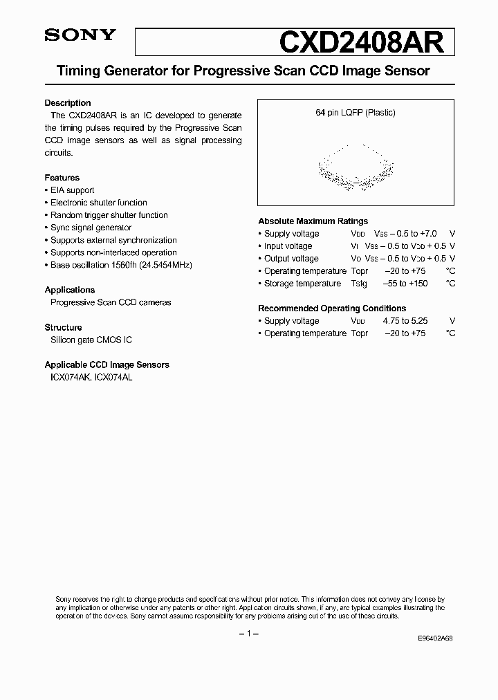 CXD2408AR_263283.PDF Datasheet