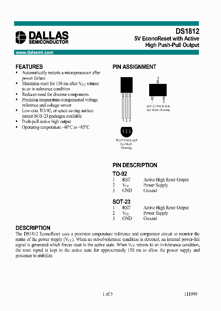 DS1812_257914.PDF Datasheet