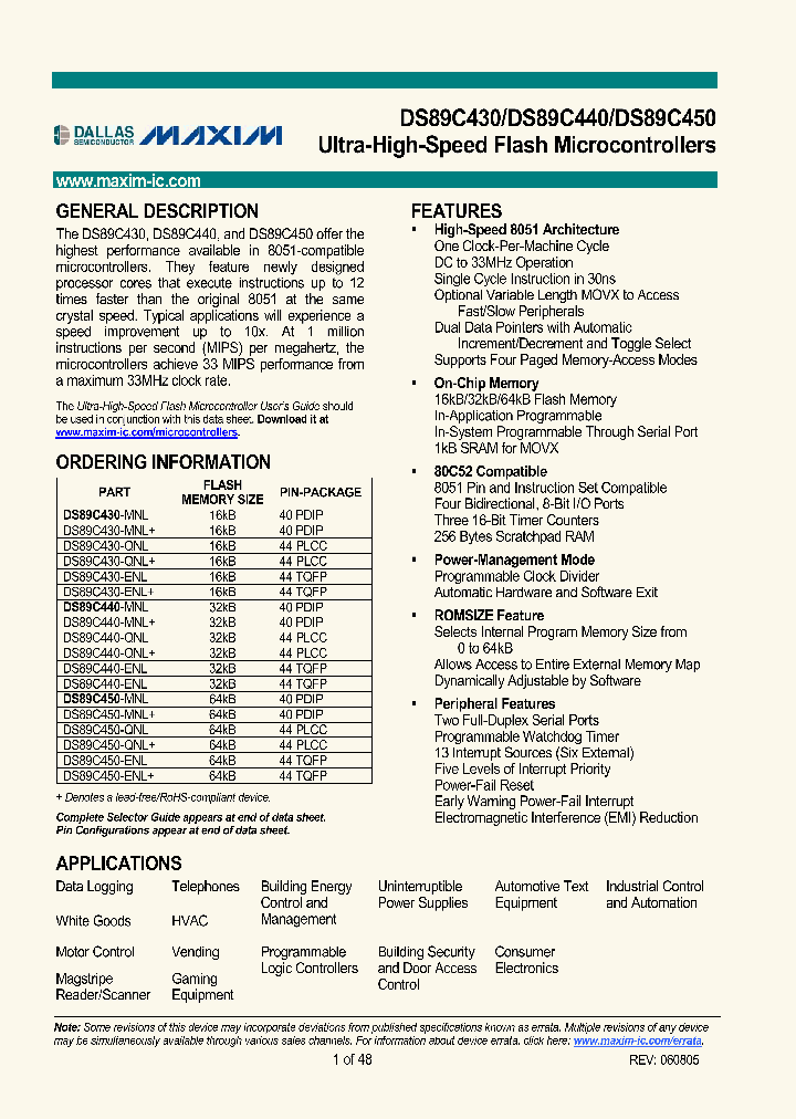 DS89C430-BDS89C450_219760.PDF Datasheet