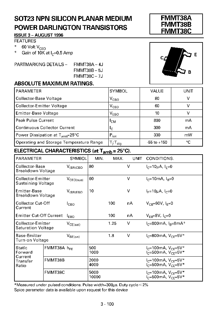 FMMT38C_268029.PDF Datasheet