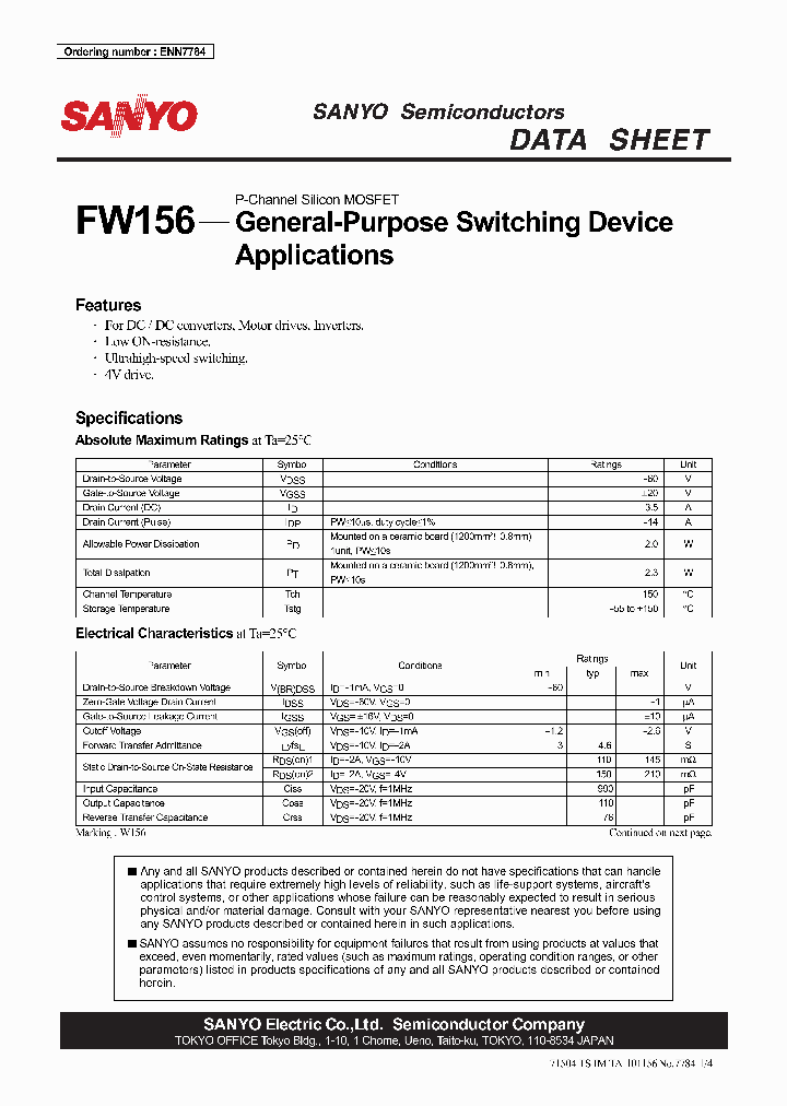 FW156_231019.PDF Datasheet