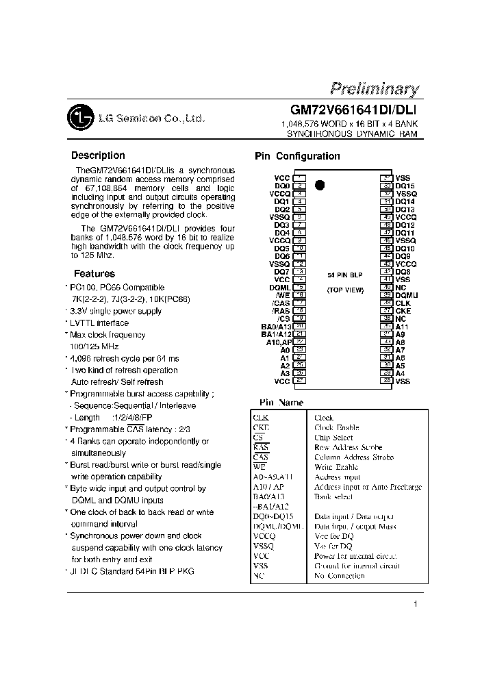 GM72V661641D_247771.PDF Datasheet