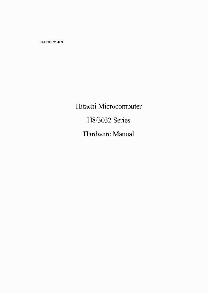 HD6433030F_251886.PDF Datasheet