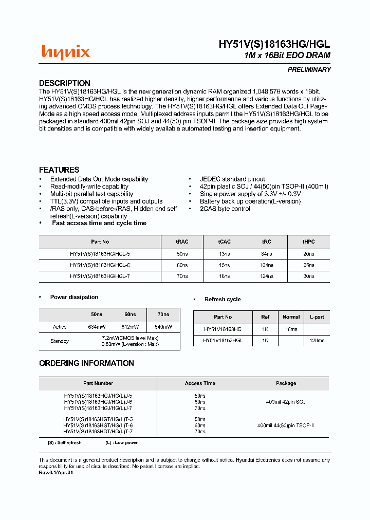 HY51V18163HGJ_215260.PDF Datasheet