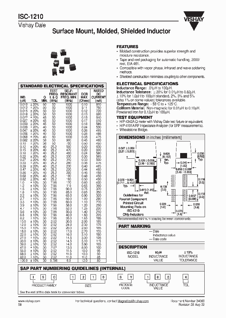 ISC-1210_220167.PDF Datasheet