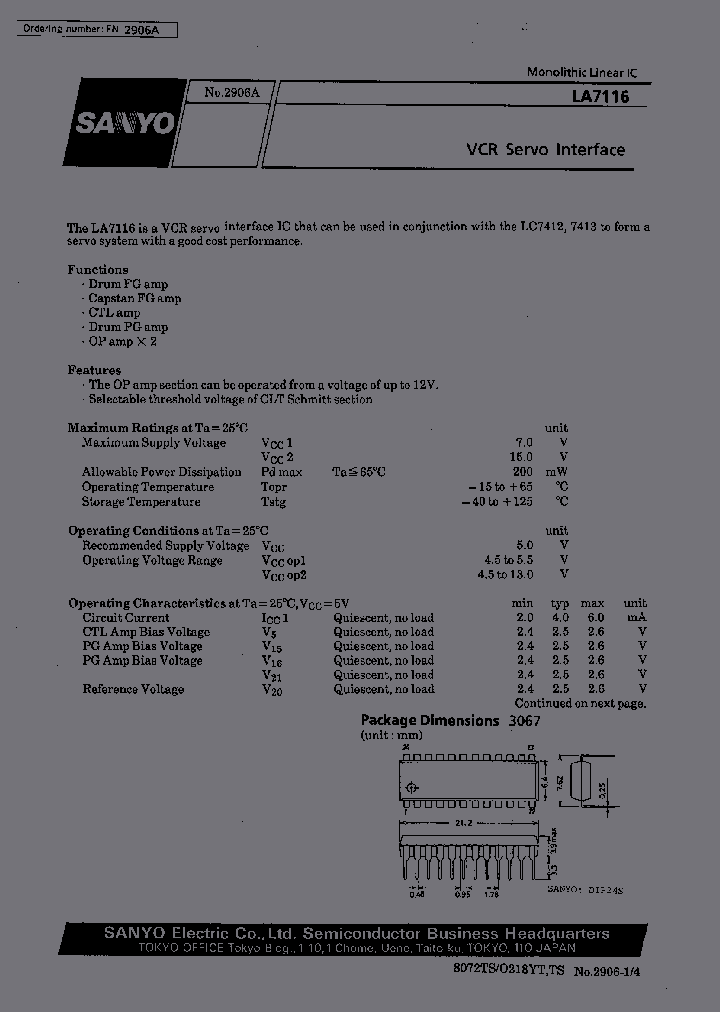 LA7116_233277.PDF Datasheet