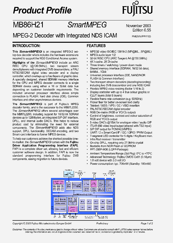 MB86H21_234032.PDF Datasheet