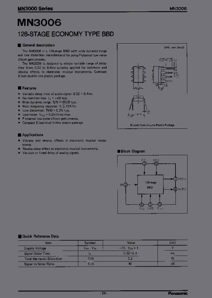 MN3006_259939.PDF Datasheet