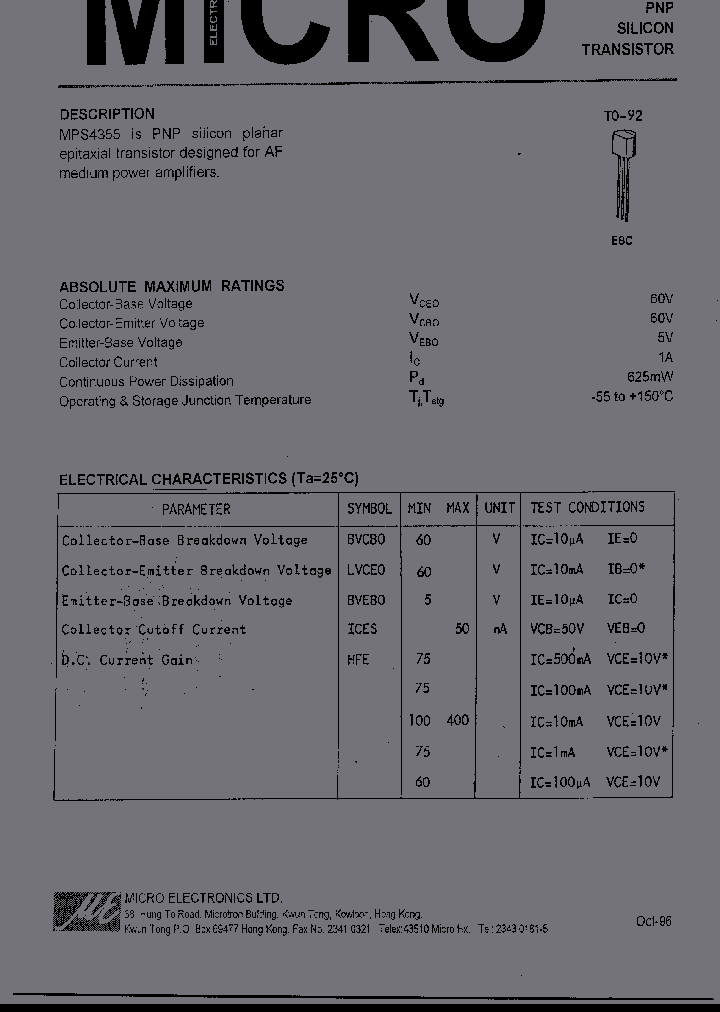 MPS4355_240654.PDF Datasheet