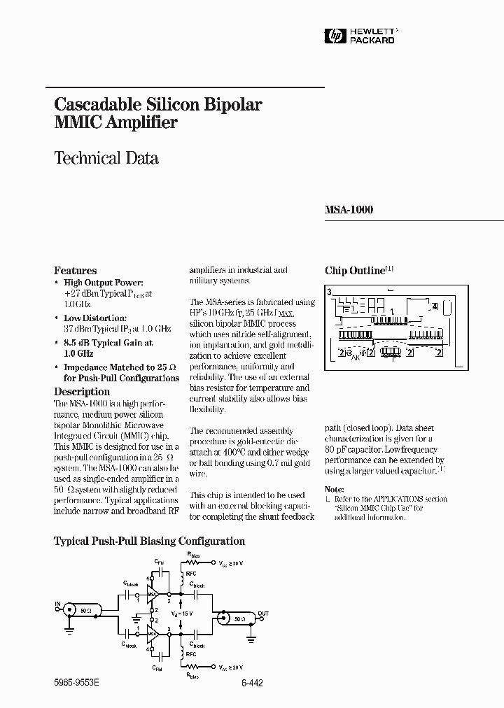 MSA-1000_236989.PDF Datasheet