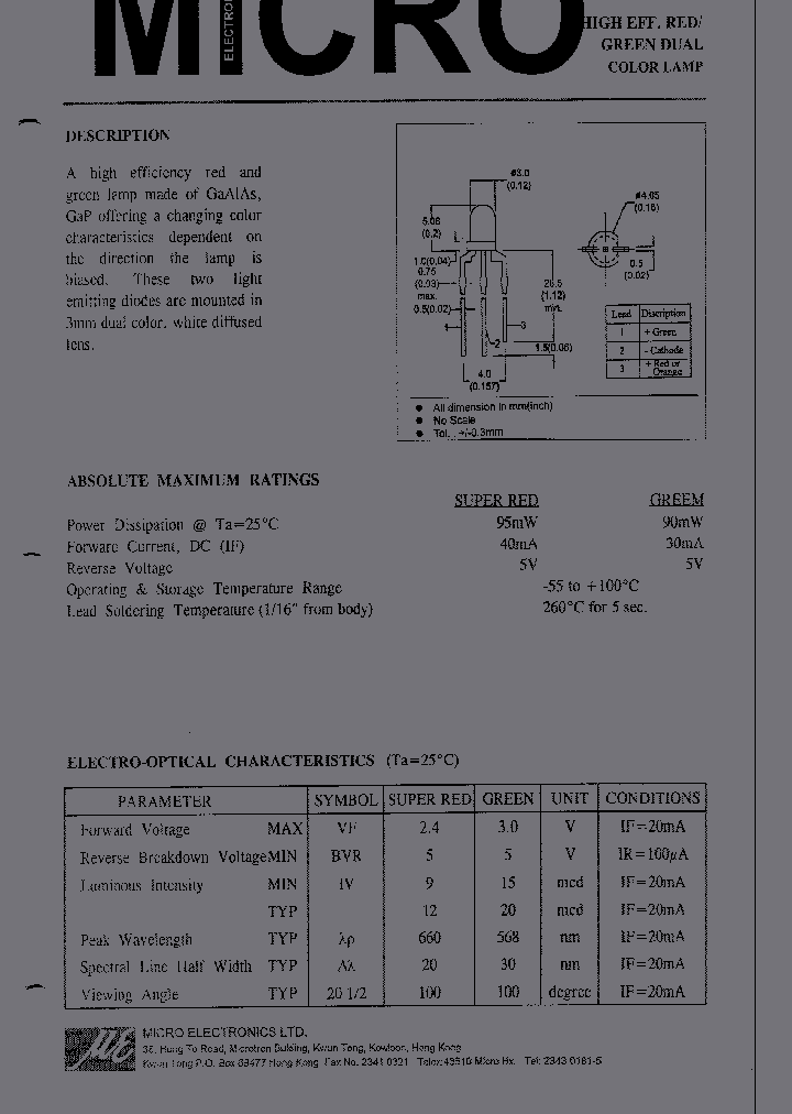 MSGB39WP_217025.PDF Datasheet