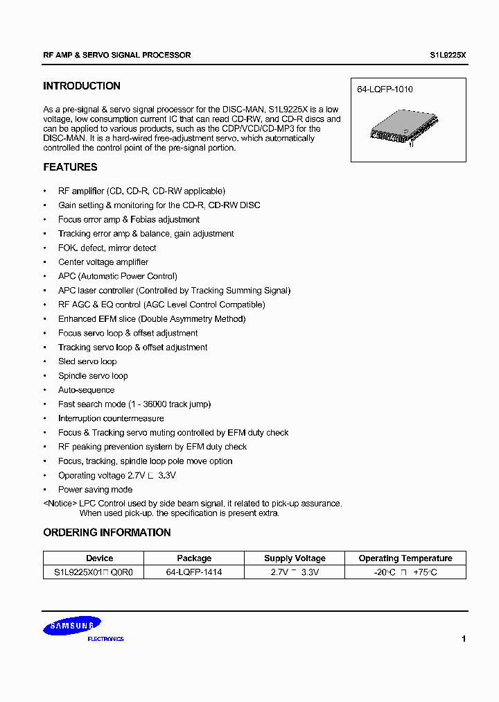 S1L9225X01-Q0R0_235527.PDF Datasheet