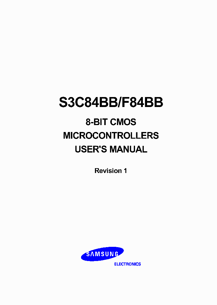 S3F84BB_245190.PDF Datasheet