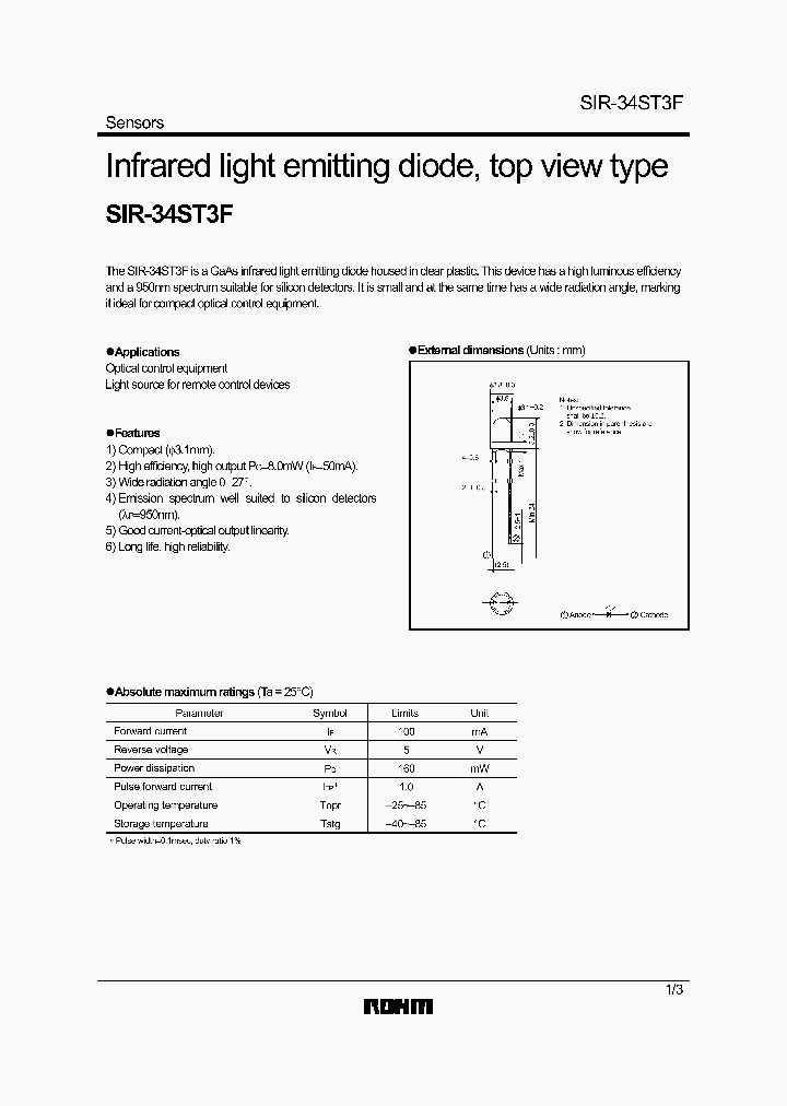 SIR-34ST3F_244576.PDF Datasheet