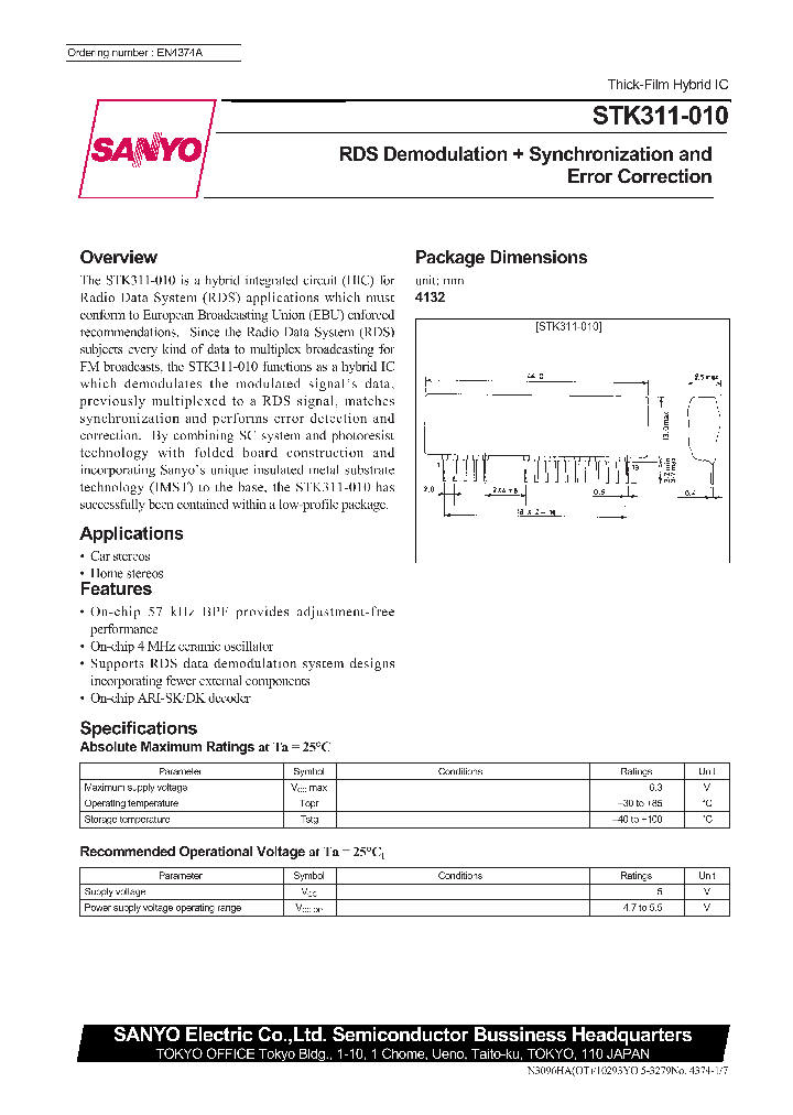 STK311-010_227023.PDF Datasheet