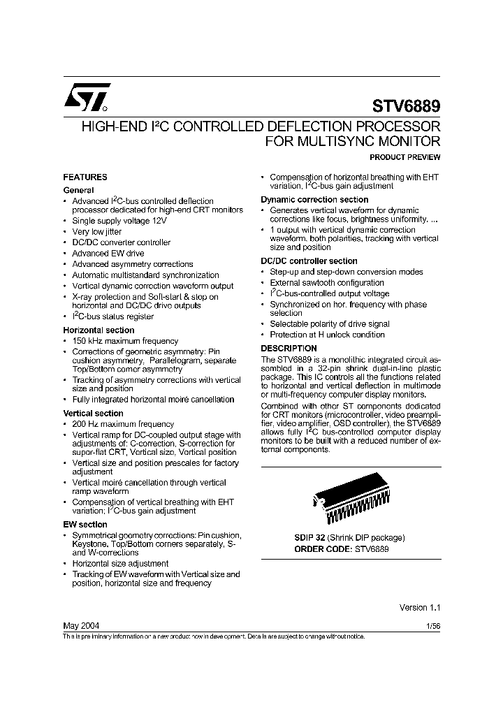 STV6889_248164.PDF Datasheet