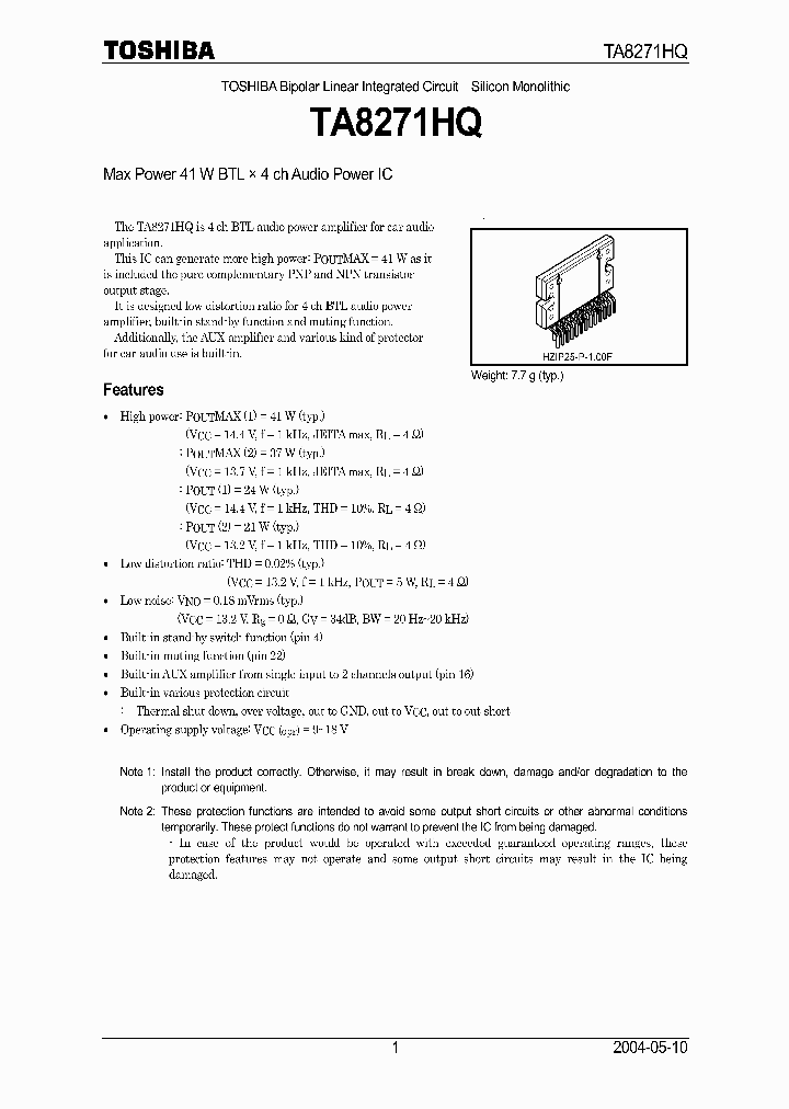 TA8271HQ_215547.PDF Datasheet