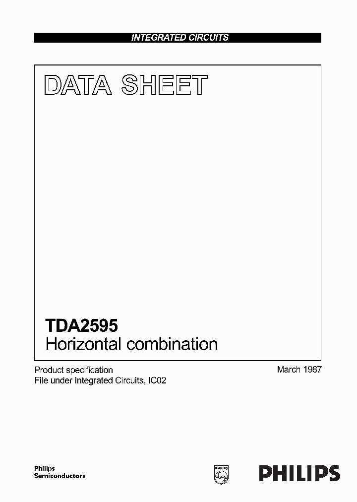 TDA2595_217775.PDF Datasheet