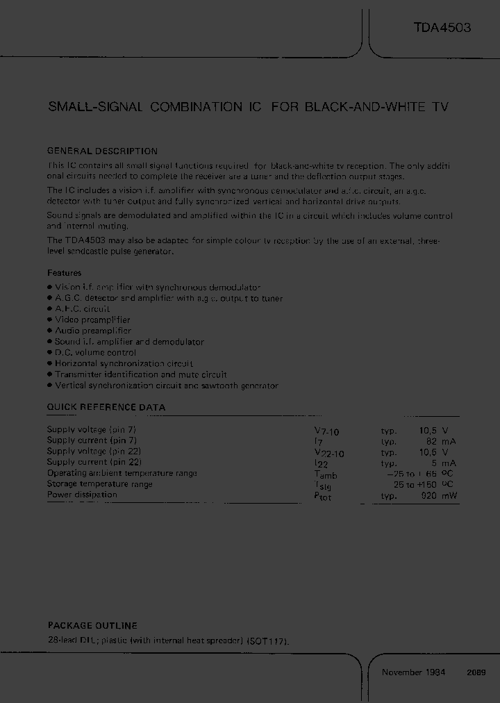 TDA4503_236105.PDF Datasheet