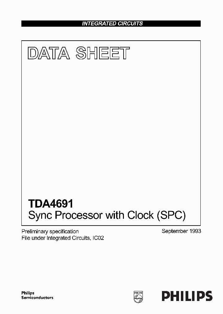 TDA4691_232791.PDF Datasheet