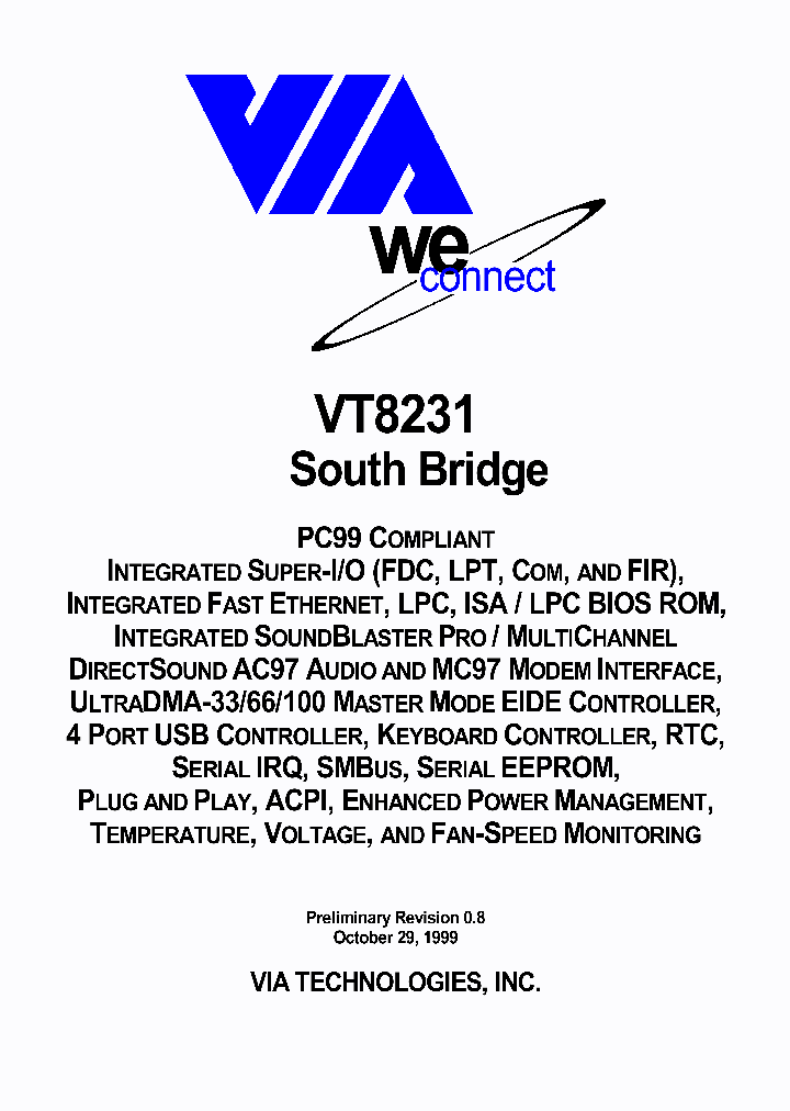 VT8231_54246.PDF Datasheet