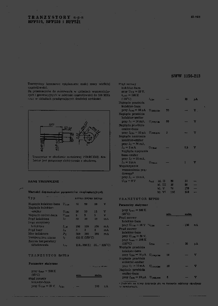 BFP521_259607.PDF Datasheet
