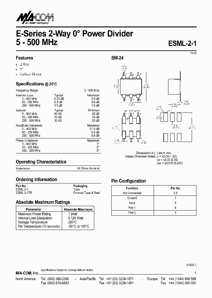 ESML-2-1_226404.PDF Datasheet